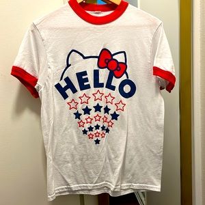 Hello Kitty ringer shirt. Medium.